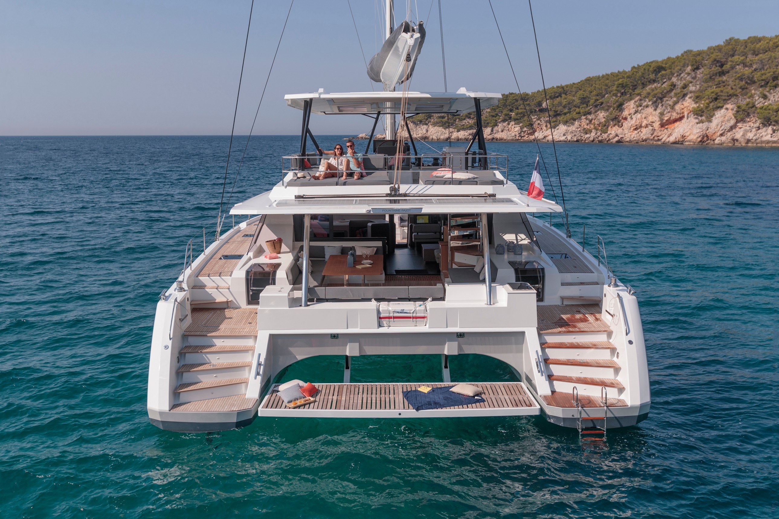 New Sail Catamaran for Sale 2021 Fountaine Pajot 59 Boat Highlights